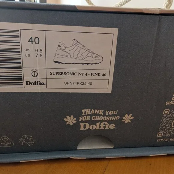 Dolfie Paradise Supersonic N7 4 Pink 40
Barefoot Sneakers - Picture 3 of 10